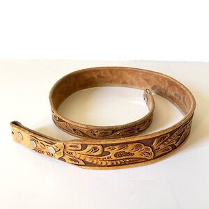 Merrit’s Leather cowboy western boys belt 26